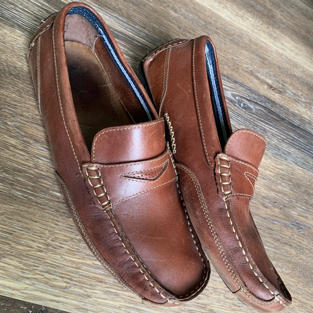 Clark’s Markman Way slip-on leather loafers